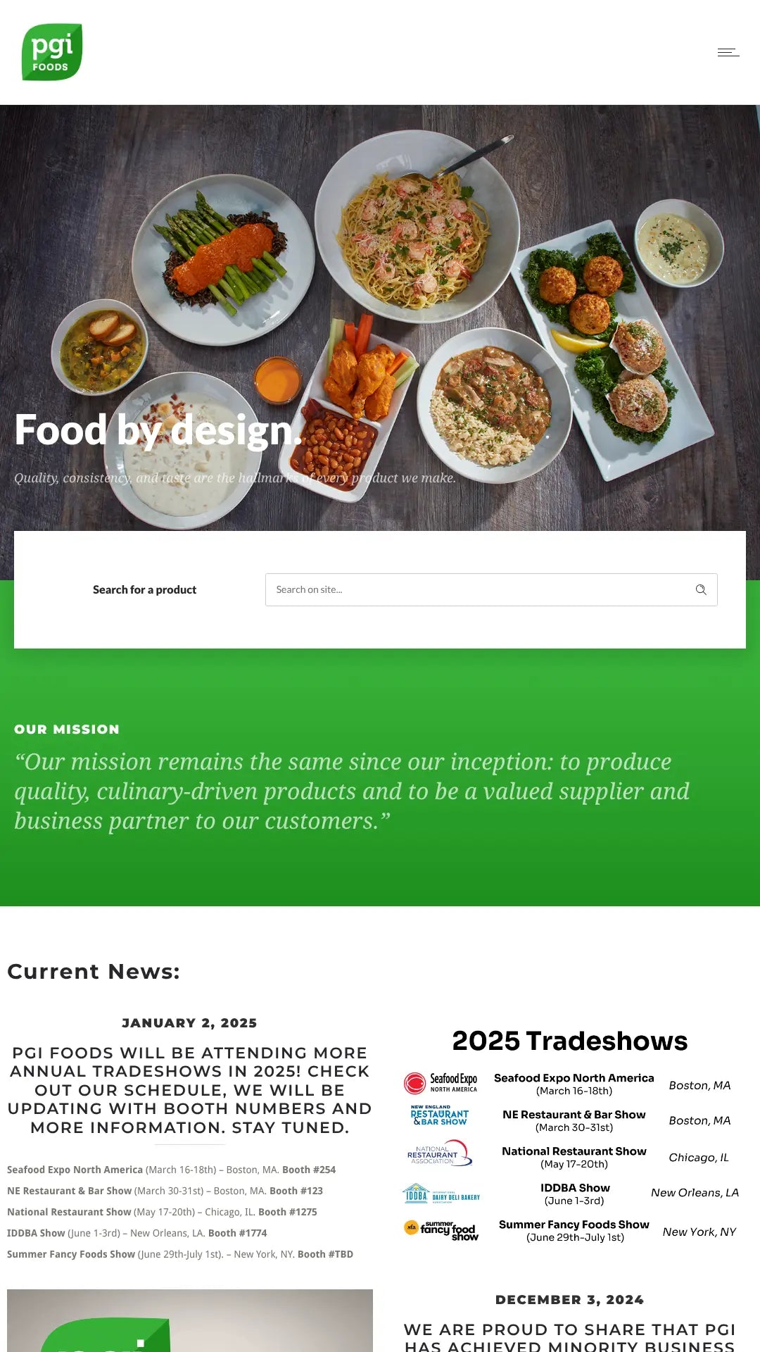 Screenshot: the Plenus Group website.