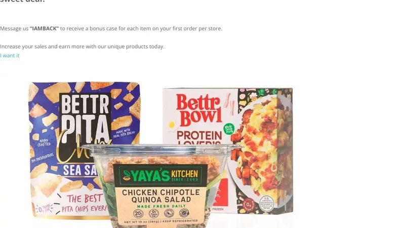Screenshot: the Avatar Natural Foods website.