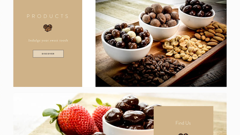 Screenshot: the GKI Foods website.