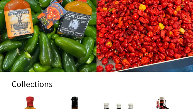 Screenshot: the Sauce Crafters website.