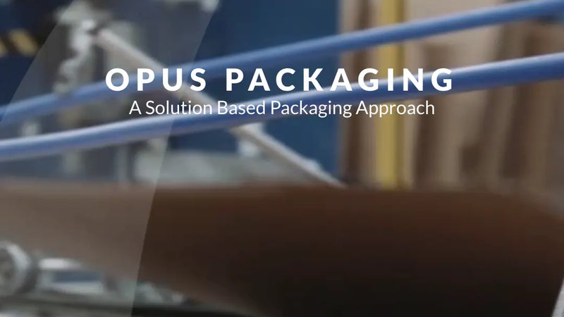 Screenshot: the Opus Packaging website.