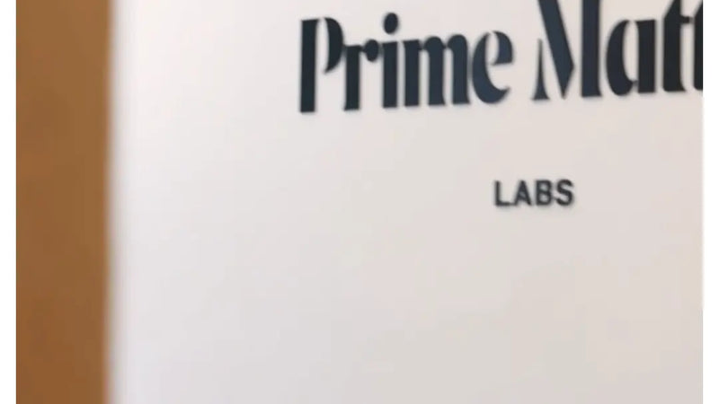 Screenshot: the Prime Matter Labs website.