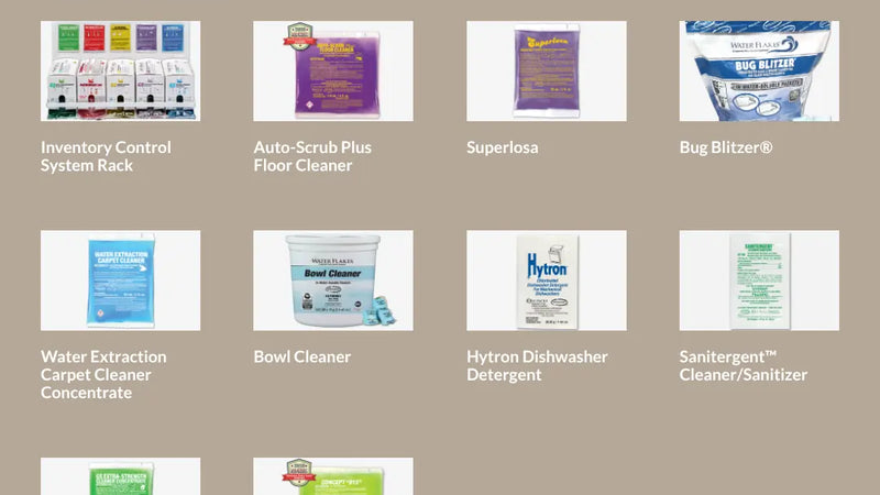 Screenshot: the Stearns Packaging website.