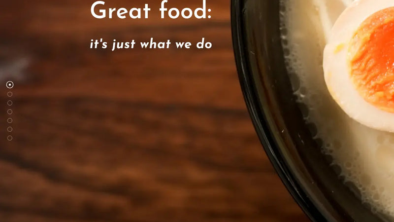 Screenshot: the Artisan Food Group website.