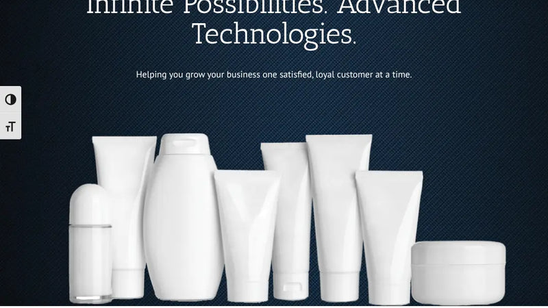 Screenshot: the AMR Laboratories website.