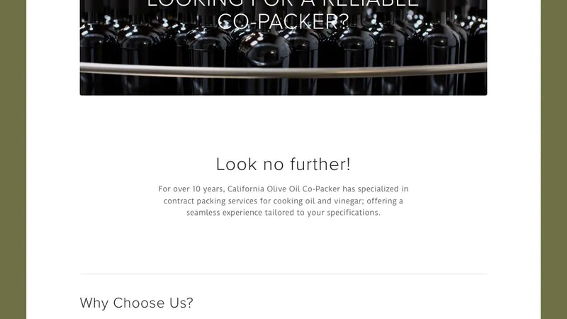 Screenshot: the Co-Op PCA website.