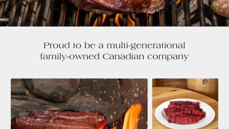 Screenshot: the Wild West Seasonings website.