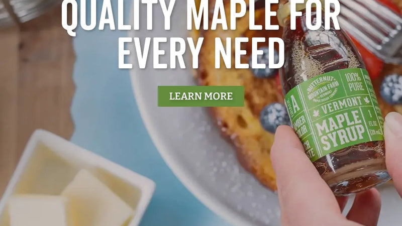 Screenshot: the Butternut Mountain Farm website.