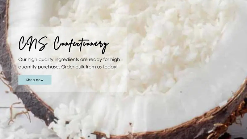 Screenshot: the CNS Confectionary Products, LLC website.