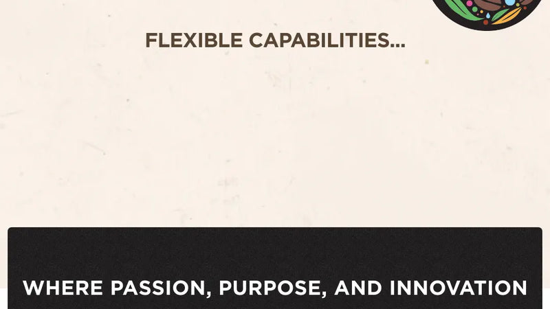 Screenshot: the Intelligent Blends website.