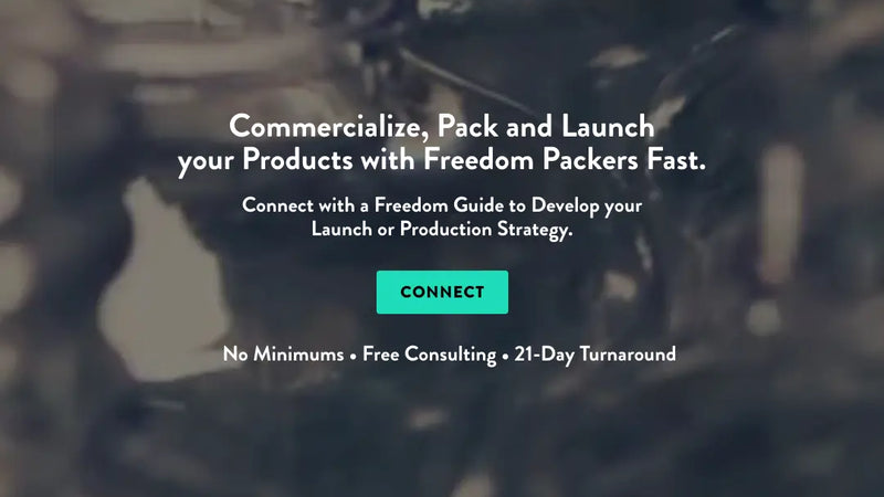Screenshot: the Freedom Packers, LLC website.
