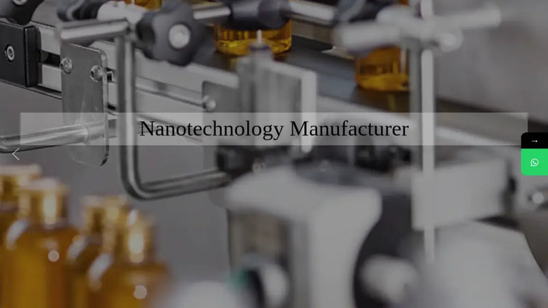 Screenshot: the Nano9 website.