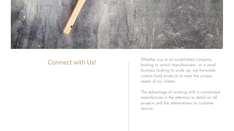 Screenshot: the National Foods website.