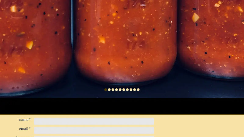 Screenshot: the Gracie's Kitchens website.