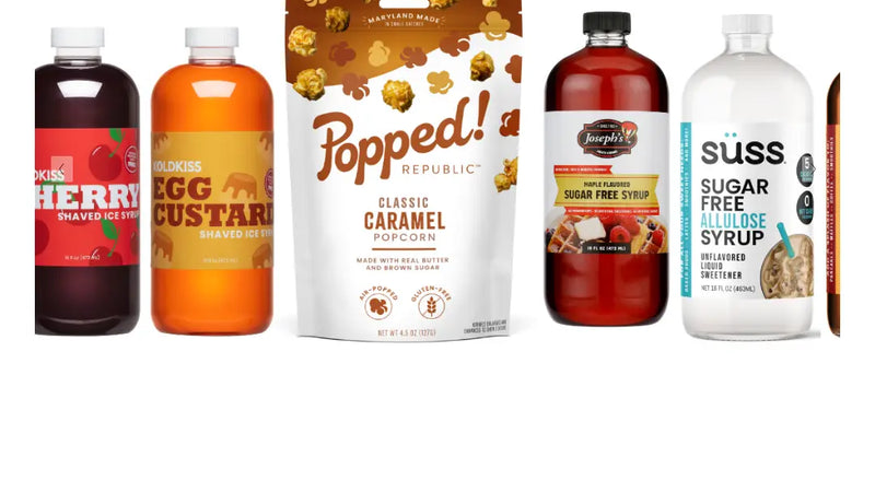 Screenshot: the Chesapeake Bay Snacks website.