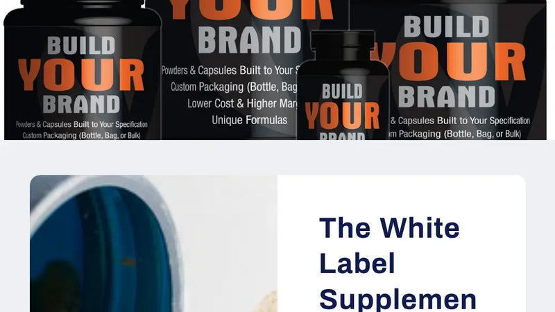 Screenshot: the ViaCore Nutrition website.