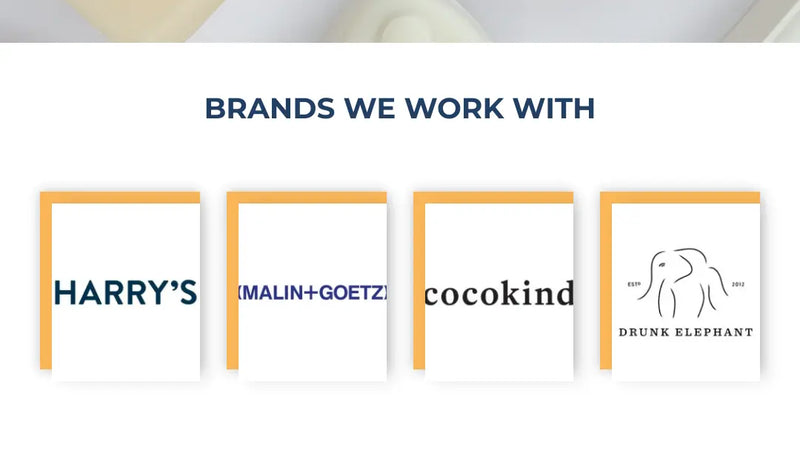 Screenshot: the Twincraft Skincare website.