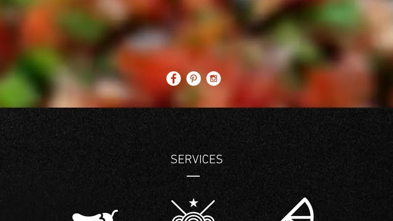 Screenshot: the Rocky Mountain Food Factory website.