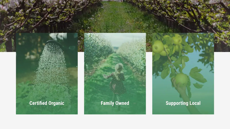 Screenshot: the Leroux Creek Foods website.