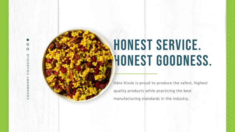 Screenshot: the Häns Kissle website.