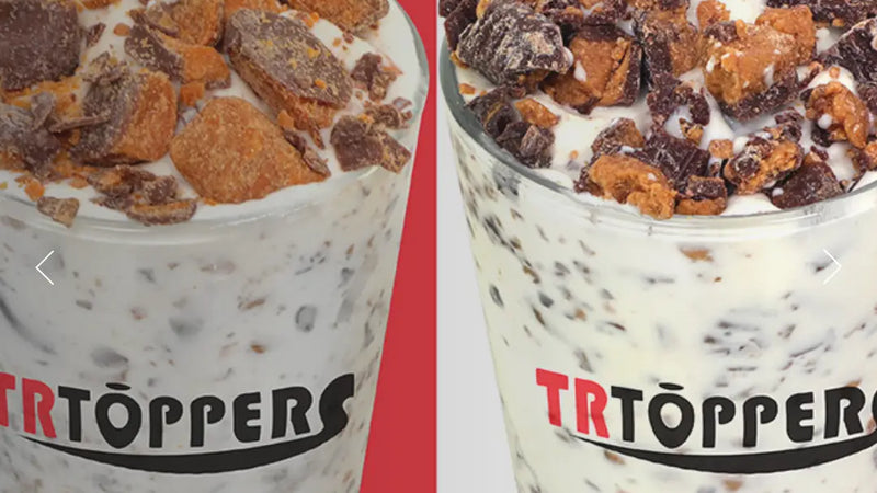 Screenshot: the TR Toppers, Inc. website.
