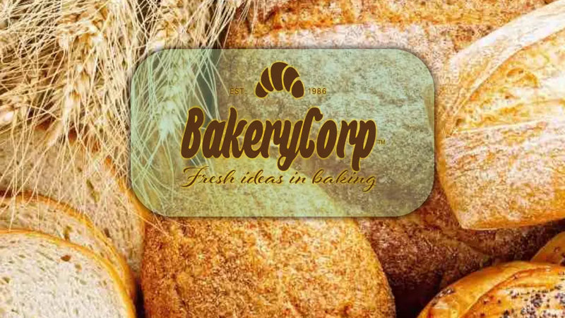 Screenshot: the BakeryCorp website.