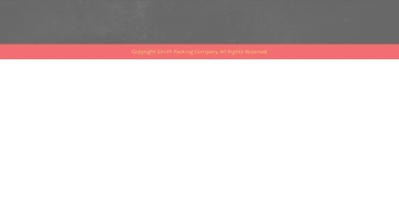 Screenshot: the Smith Packing website.