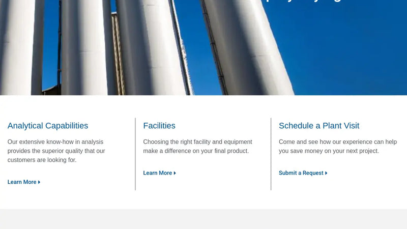 Screenshot: the American Custom Drying (ACD) website.