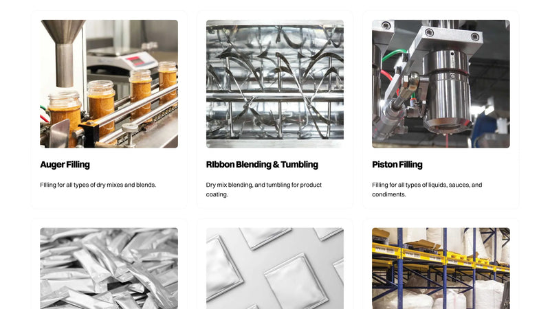 Screenshot: the Founder Pak website.