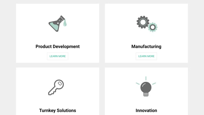 Screenshot: the Solo Laboratories, Inc. website.