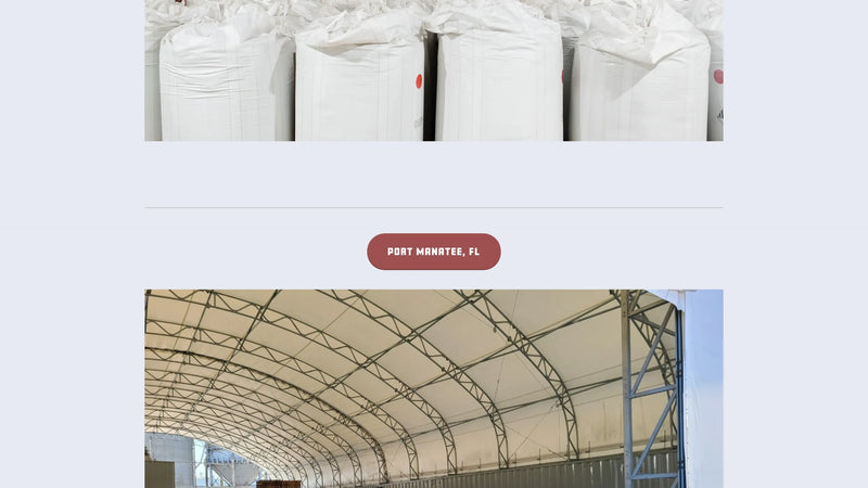 Screenshot: the Gateway Co-Packing website.