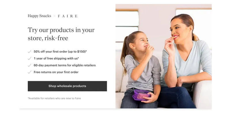 Screenshot: the Market Square Food website.