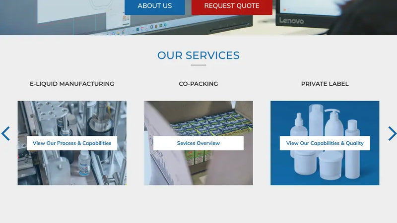 Screenshot: the Daily Manufacturing website.