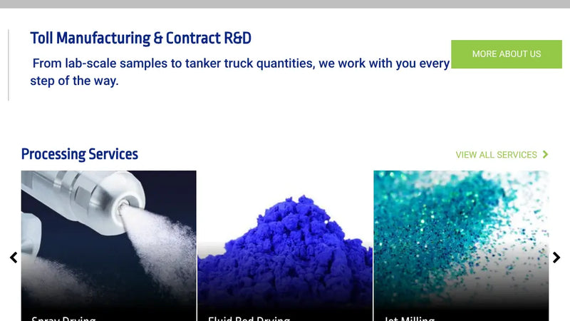Screenshot: the AVEKA website.