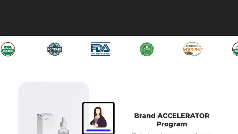Screenshot: the Royal Labs website.