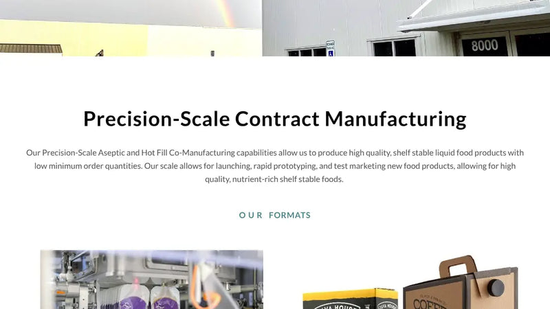 Screenshot: the FirstWave Innovations website.