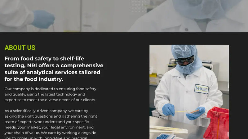 Screenshot: the O.Berk Company website.