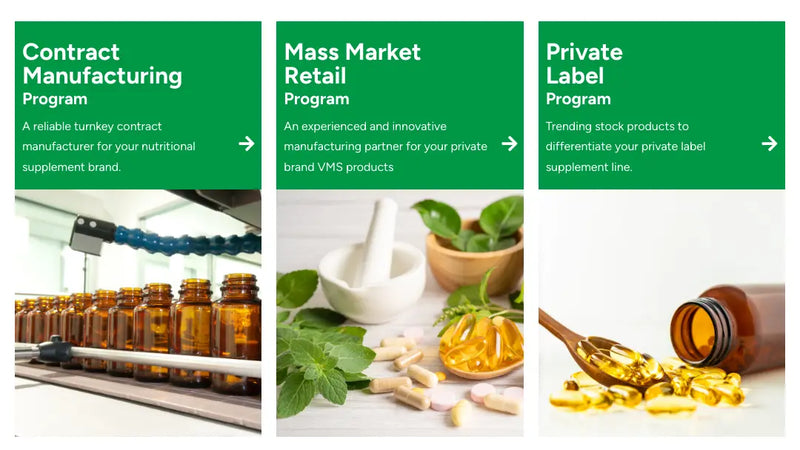 Screenshot: the Reliance website.