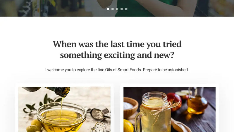 Screenshot: the Avacado Oil USA website.